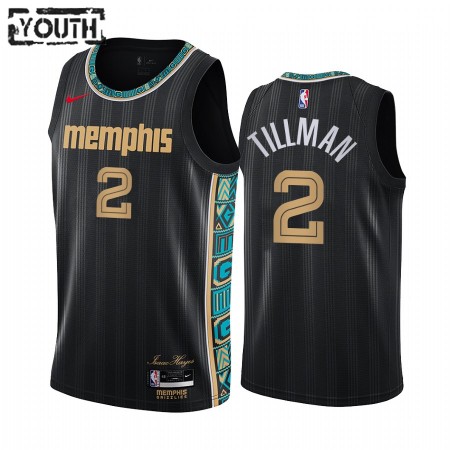 Camiseta Niños Memphis Grizzlies Xavier Tillman 2 2020-21 City Edition Swingman